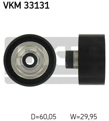 VKM 33131 SKF Обводний ролик1